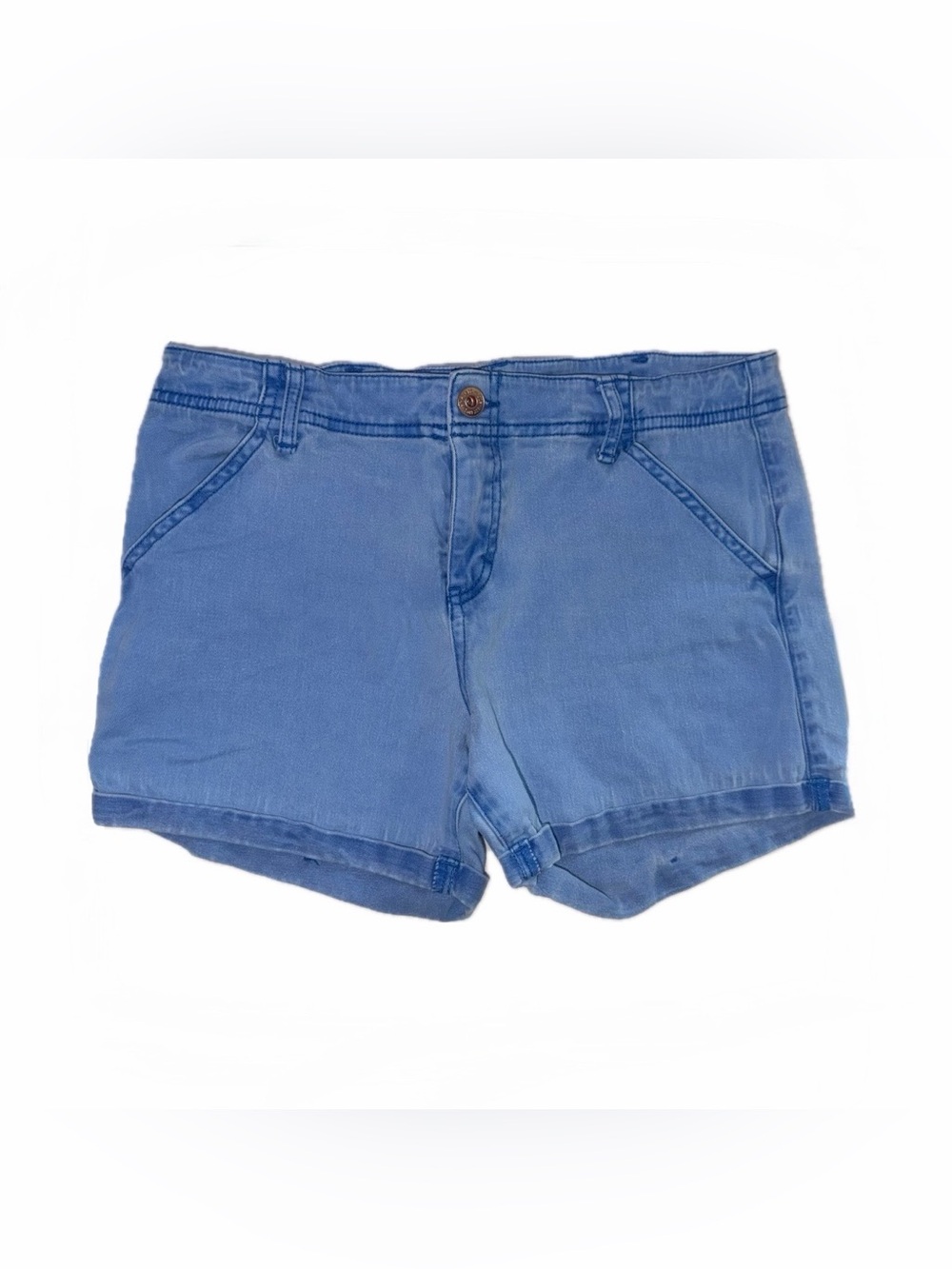 abercrombie kids Blue Denim Jean Shorts